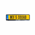 mx-5 squad plaathouder