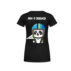 shirt zwart vrouw achterkant